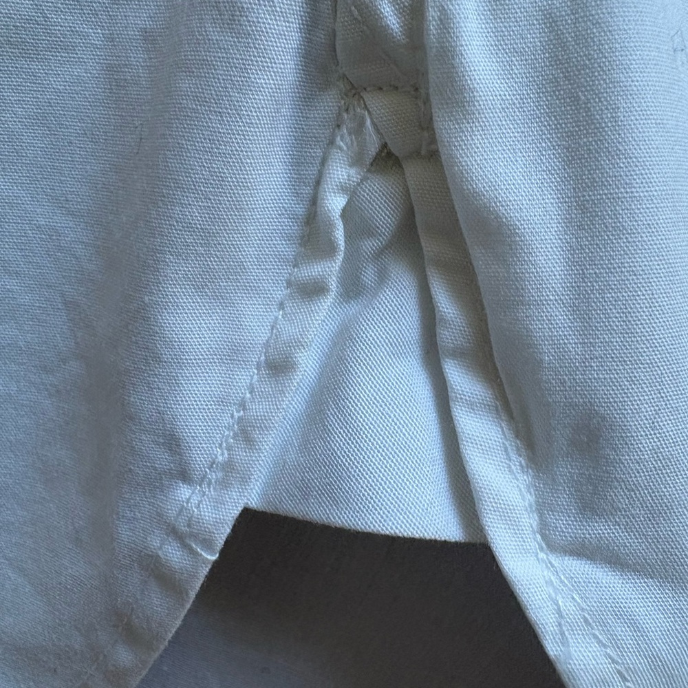 Ralph Lauren Slim Fit  White Long-Sleeve Button-Up Dress Shirt - Picture 7 of 8